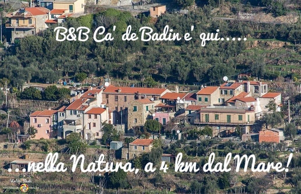 B&B Ca De Badin Noli Kültér fotó